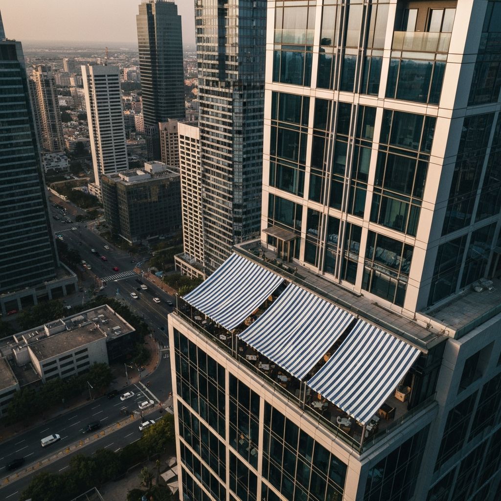 서전텍 프리미엄 어닝 및 커튼 시스템