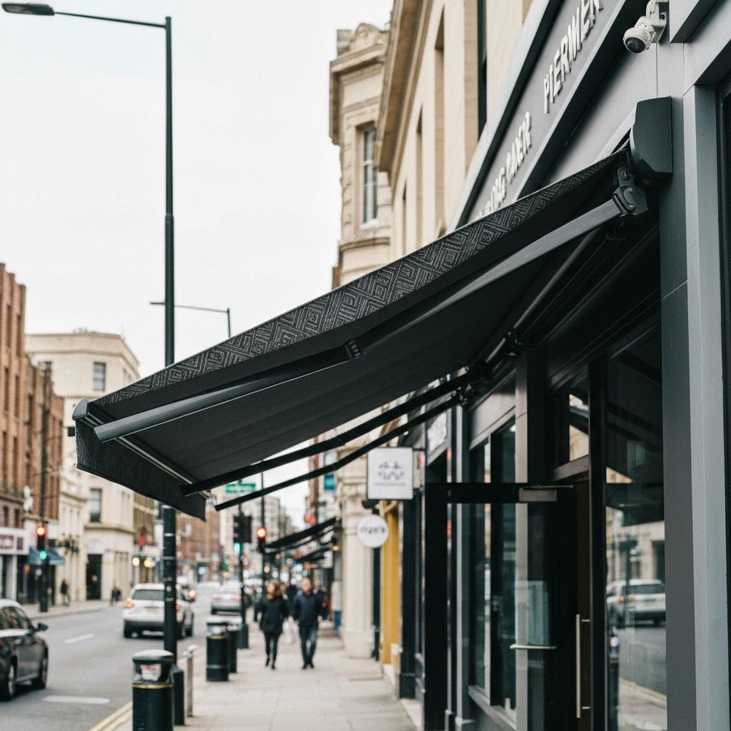 상업 시설 어닝 시스템